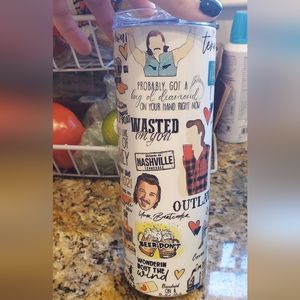 🚪CLEAR OUT! Morgan Wallen 20oz Tumbler